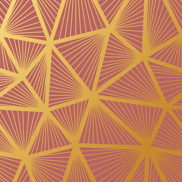 Geometrik dekoratif duvar kağıdı deseni — Stok Vektör