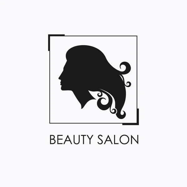 Logo del salón de belleza — Vector de stock