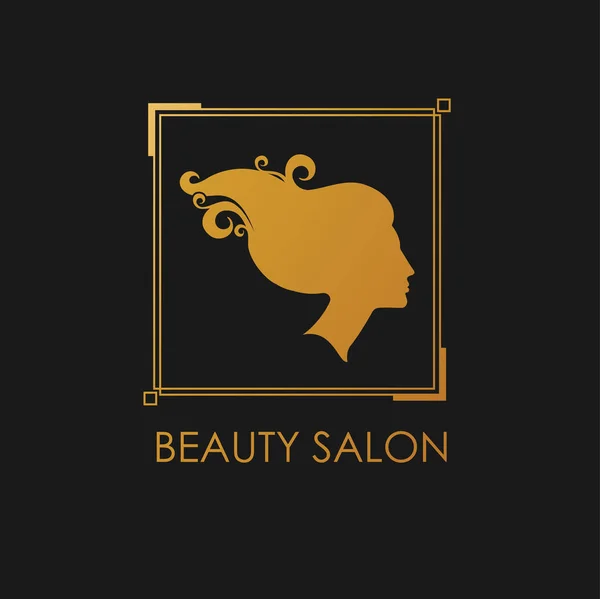 Logo del salón de belleza — Archivo Imágenes Vectoriales