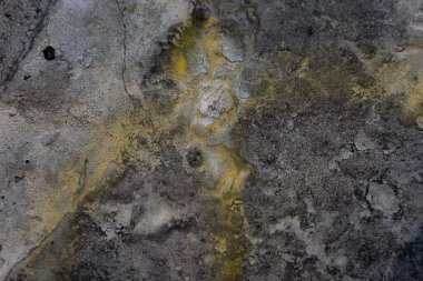 Eski doku arka plan yakın plan, gri beton duvar. Yumuşak odaklanma. Arkaplan ve dokular