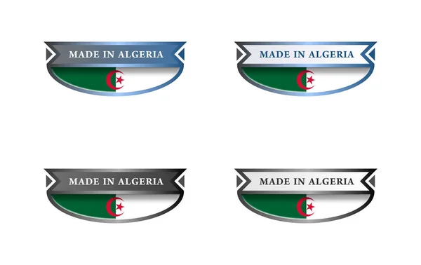 Made Algeria Logo — Stockfoto