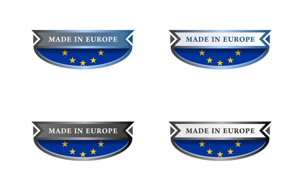 Logo Made Europe — Zdjęcie stockowe