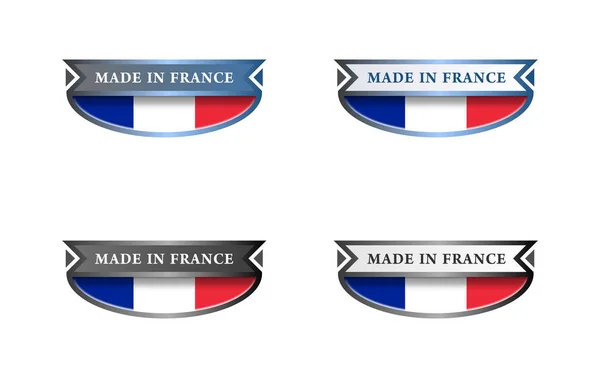 Logo Wyprodukowane Francji — Zdjęcie stockowe