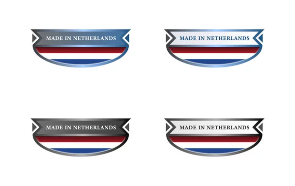 Feito Logotipo Holanda — Fotografia de Stock
