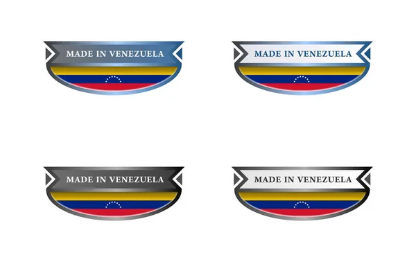 Feito Logotipo Venezuela — Fotografia de Stock