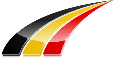 Belgium logo on a white background clipart