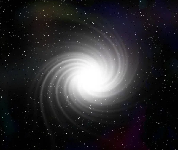 Bright Spiral Universe — Stock Photo, Image