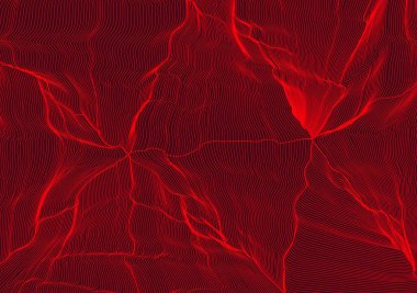 Kırmızı çizgiler ile arka plan.