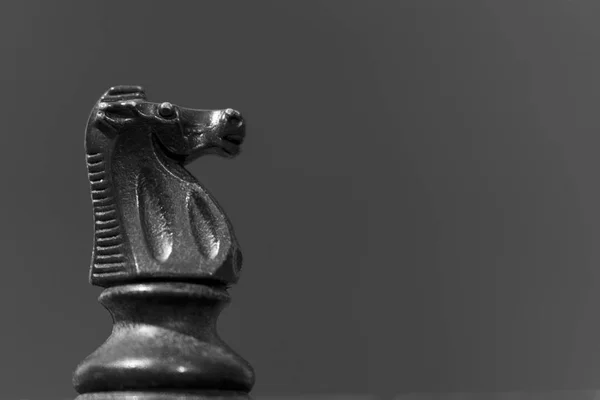 Szachy sfotografowane na szachownicy — Zdjęcie stockowe