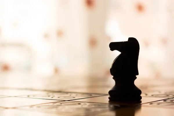 Satranç satranç tahtasında fotoğrafı