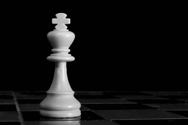 체스는 체스 보드에 촬영 — 스톡 사진
