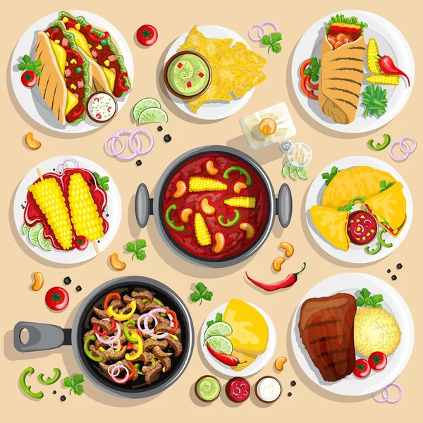 El çizimi Meksika koleksiyonu