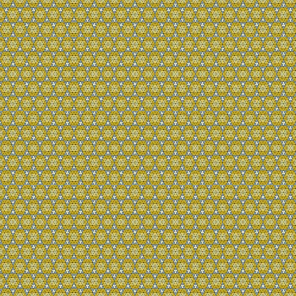 Geometrik sarı desen. Tekrarlanan geometrik simetrik süs. Arkaya yerleştirilmiş. Dekor, kumaş, tekstil, duvar kağıtları, kumaş için tasarım.