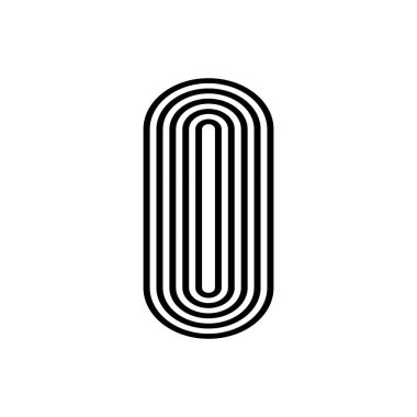 Ana hatlar simgesi izole edildi. Mobil konsept ve web tasarımı için sembol, logo illüstrasyonu.