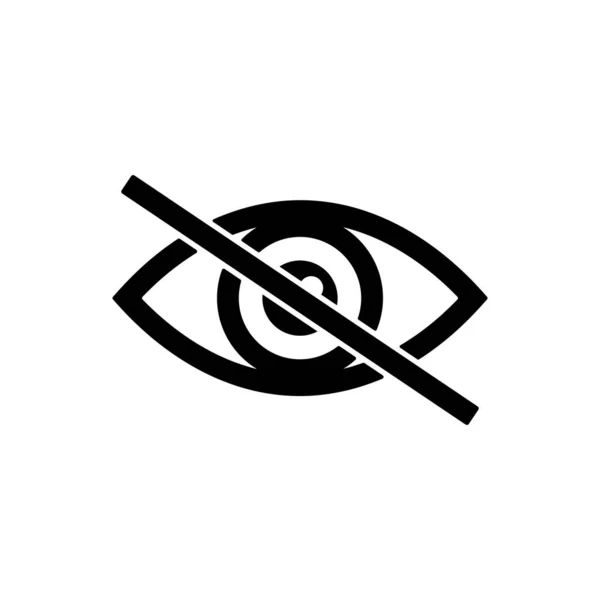 Иконка контура глаза не изолирована. Символ, иллюстрация логотипа для мобильной концепции и веб-дизайна . — стоковый вектор