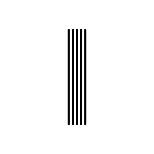 Um ícone de contorno isolado. Símbolo, ilustração do logotipo para o conceito móvel e web design . —  Vetores de Stock