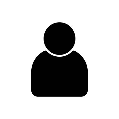 Adam taslak simgesi izole edildi. Mobil konsept ve web tasarımı için sembol, logo illüstrasyonu.