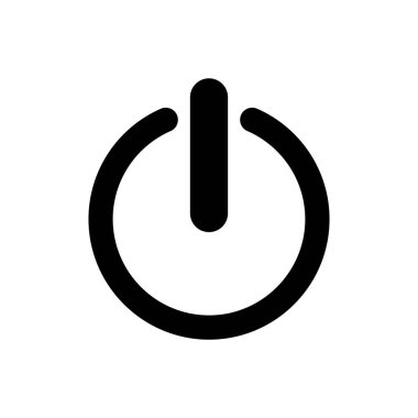 Dış hat simgesi izole edildi. Mobil konsept ve web tasarımı için sembol, logo illüstrasyonu.