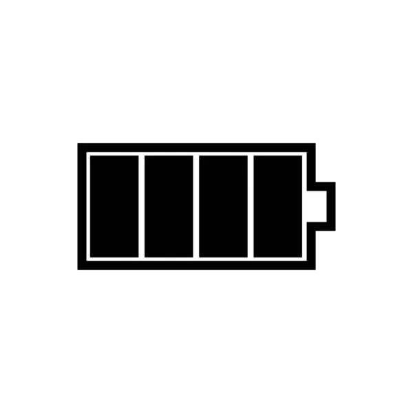 Icône de contour de batterie isolé. Symbole, illustration de logo pour concept mobile et web design . — Image vectorielle