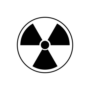 Tehlike çizgisi simgesi izole edildi. Mobil konsept, web tasarımı ve oyunlar için sembol, logo illüstrasyonu.