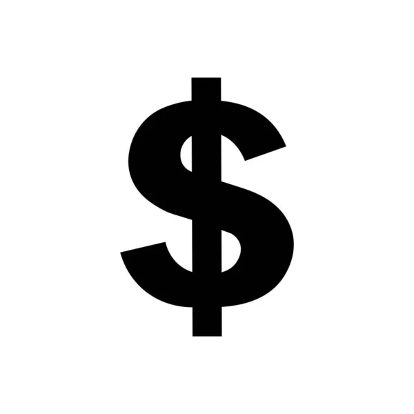 Dolar hatları simgesi. Mobil konsept ve web tasarımı için sembol, logo illüstrasyonu.