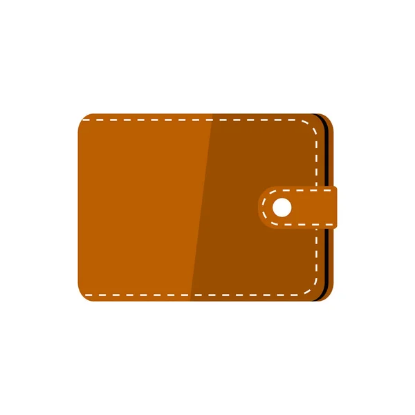 Wallet icon. Symbol, logo illustration for mobile concept and web design. — Stock Vector