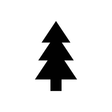 Tree outline icon. Symbol, logo illustration for mobile concept and web design.