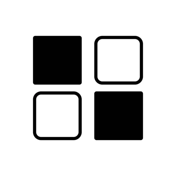 Иконка контура кнопки меню гамбургеров. Символ, иллюстрация логотипа для мобильной концепции и веб-дизайна. — стоковый вектор