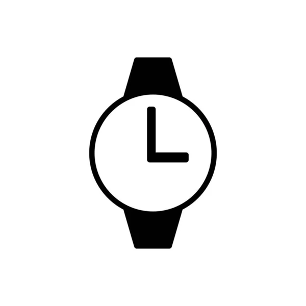 Wrist watch outline icon. Symbol, logo illustration for mobile concept and web design.
