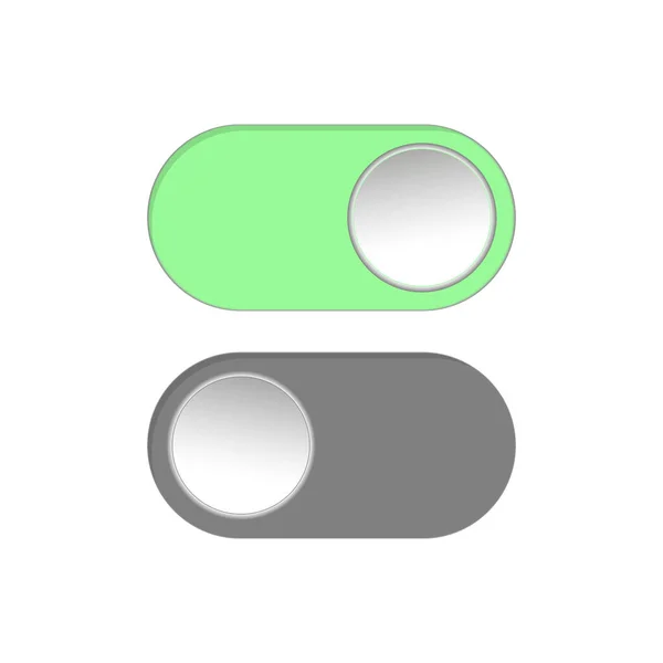 Sliders ui. Botões de ícone para menu móvel e navegação . —  Vetores de Stock
