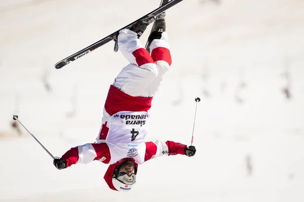 Sierra Nevada, Spanje - 9 maart 2017: Freestyle Fis World Cup M — Stockfoto