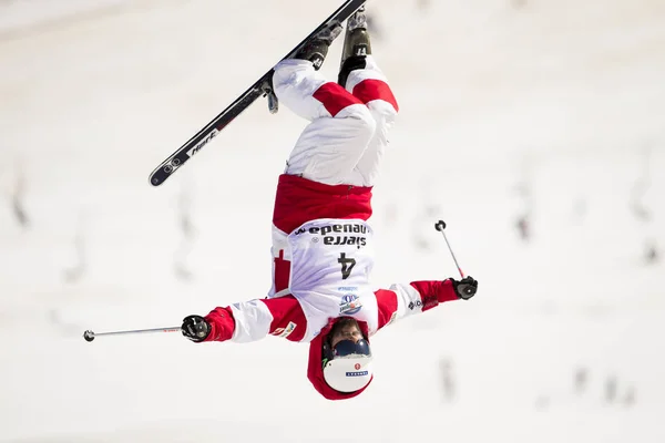 SIERRA NEVADA, ESPANHA - 9 de março de 2017: FIS Freestyle World Cup M — Fotografia de Stock