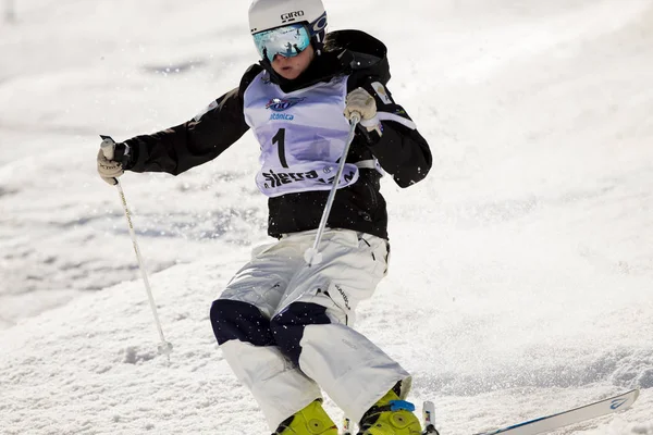 Sierra Nevada, Spanyolország - 2017. március 9.: Fis Freestyle World Cup M — Stock Fotó