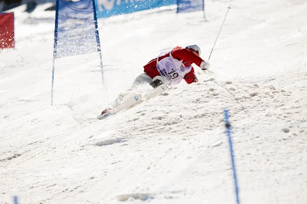 Сьєрра-Невада, в Іспанії - 9 березня 2017: Fis фристайл Чемпіонат світу М — стокове фото