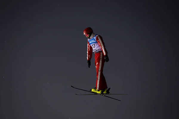 Sierra nevada, spanien - 09. März 2017: fis freestyle ski world — Stockfoto