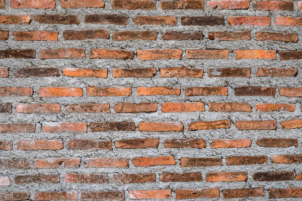 Background of old vintage red brick wall — Stock Photo, Image
