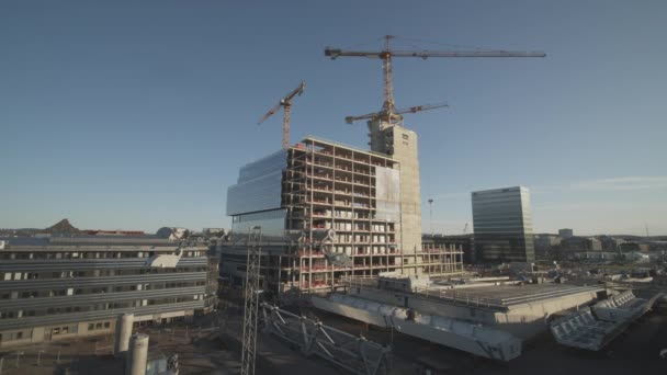 Gotemburgo Suecia Noviembre 2019 Sitio Construcción Ciudad Edificio Vstlnken Centralomrdet Fotografías de stock