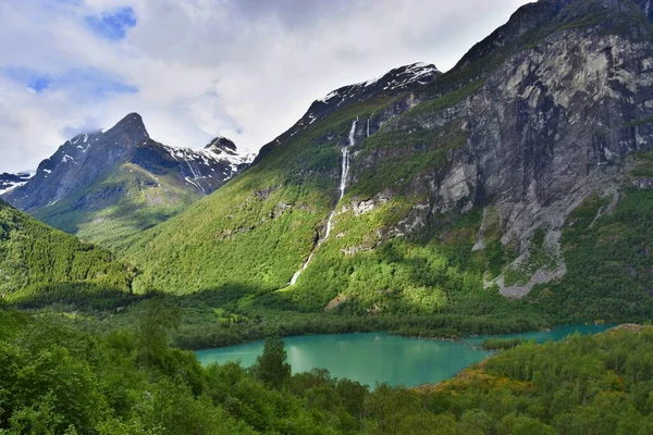 ノルウェーのラバットネット湖 北ヨーロッパ — ストック写真