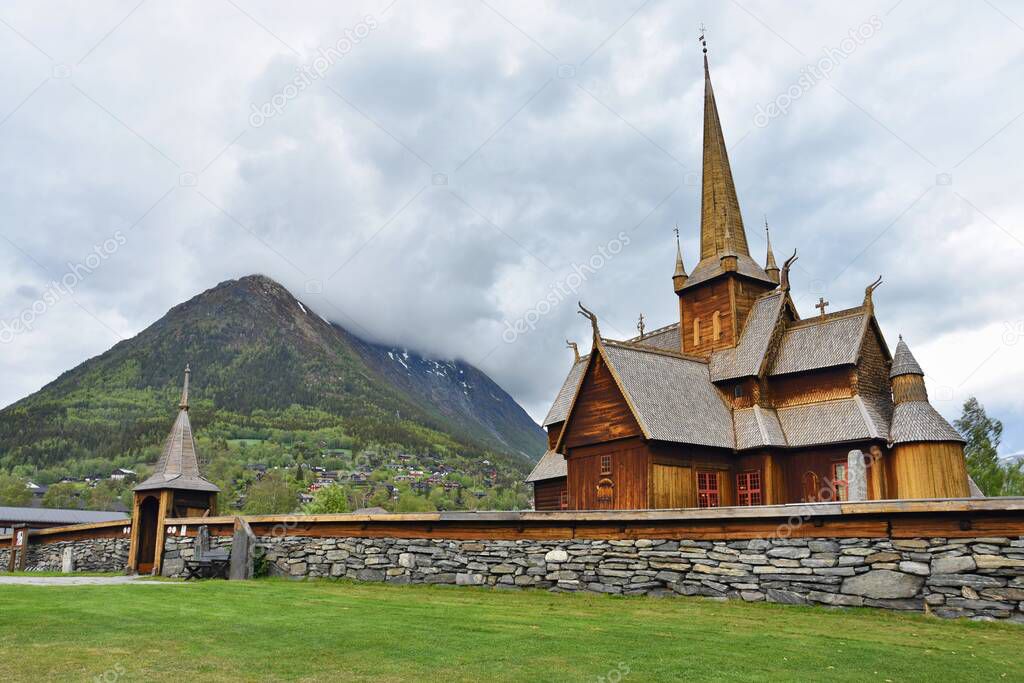 Church in Lom - Norway - Scandinavia