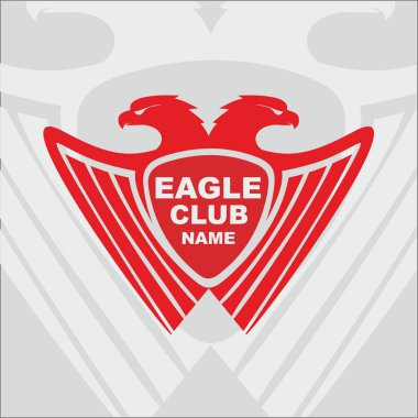 Kartal amblemi vektör