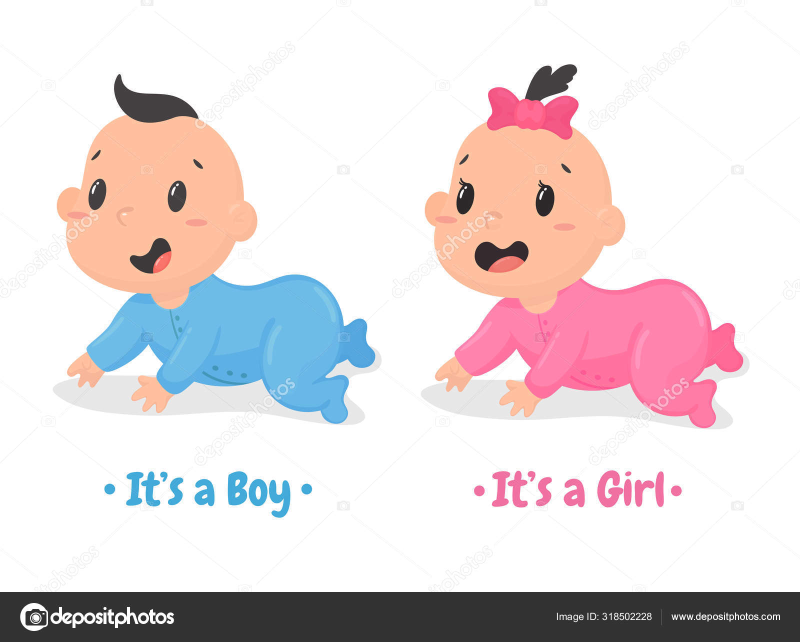 Vector cartoon cute baby boys and girls who are crawling happily. isolate on white background. Stock Vector Image by ©CRStocker #318502228 Vector cartoon cute baby boys and girls who are crawling happily. isolate on white background. Stock Vector Image by ©CRStocker #318502228