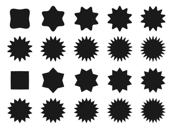 Vecteur icône étoile forme rang position . — Image vectorielle