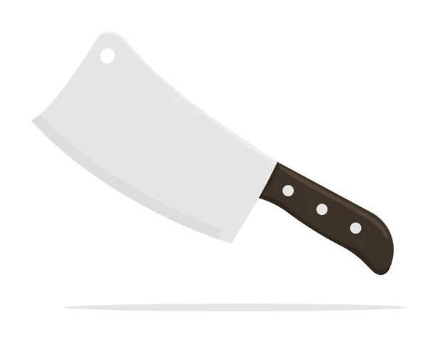 Noże Broń wektor Nóż jest ostry Używany do gotowania i jest niezbędnym wyposażeniem dla szefów kuchni. — Zdjęcie stockowe