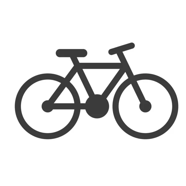 Vector del icono de la bicicleta. Usar una bicicleta es ejercicio Reducir el uso de recursos para el mundo. —  Fotos de Stock