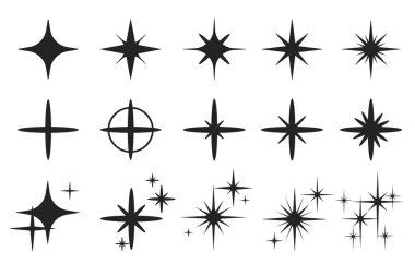 Vektör ışığı parıldıyor. Parıldayan ışık efekti beyaz arkaplanda izole ediliyor.