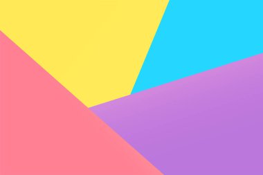 Pastel kağıtların arka planlarının üst üste bindirilmesi gölgelere neden olur. Güzel ve modern görünüyor..