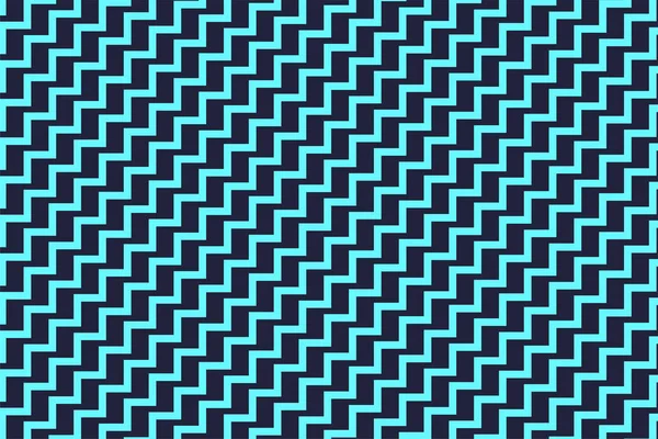 幾何学的背景シンプルな斜めのジグザグパターン — ストックベクタ