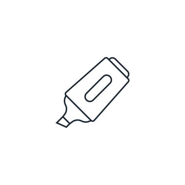 Marker creative icon. From Stationery icons collection. Isolated