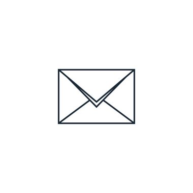 Envelop creative icon. From Stationery icons collection. Isolated