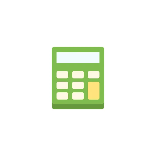 Calculator creative icon. From Stationery icons collection. Isolated — Stock Vector